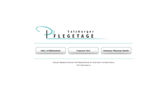 Desktop Screenshot of pflegetage.bigfoot-design.at