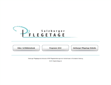 Tablet Screenshot of pflegetage.bigfoot-design.at