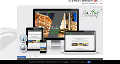 Desktop Screenshot of bigfoot-design.at